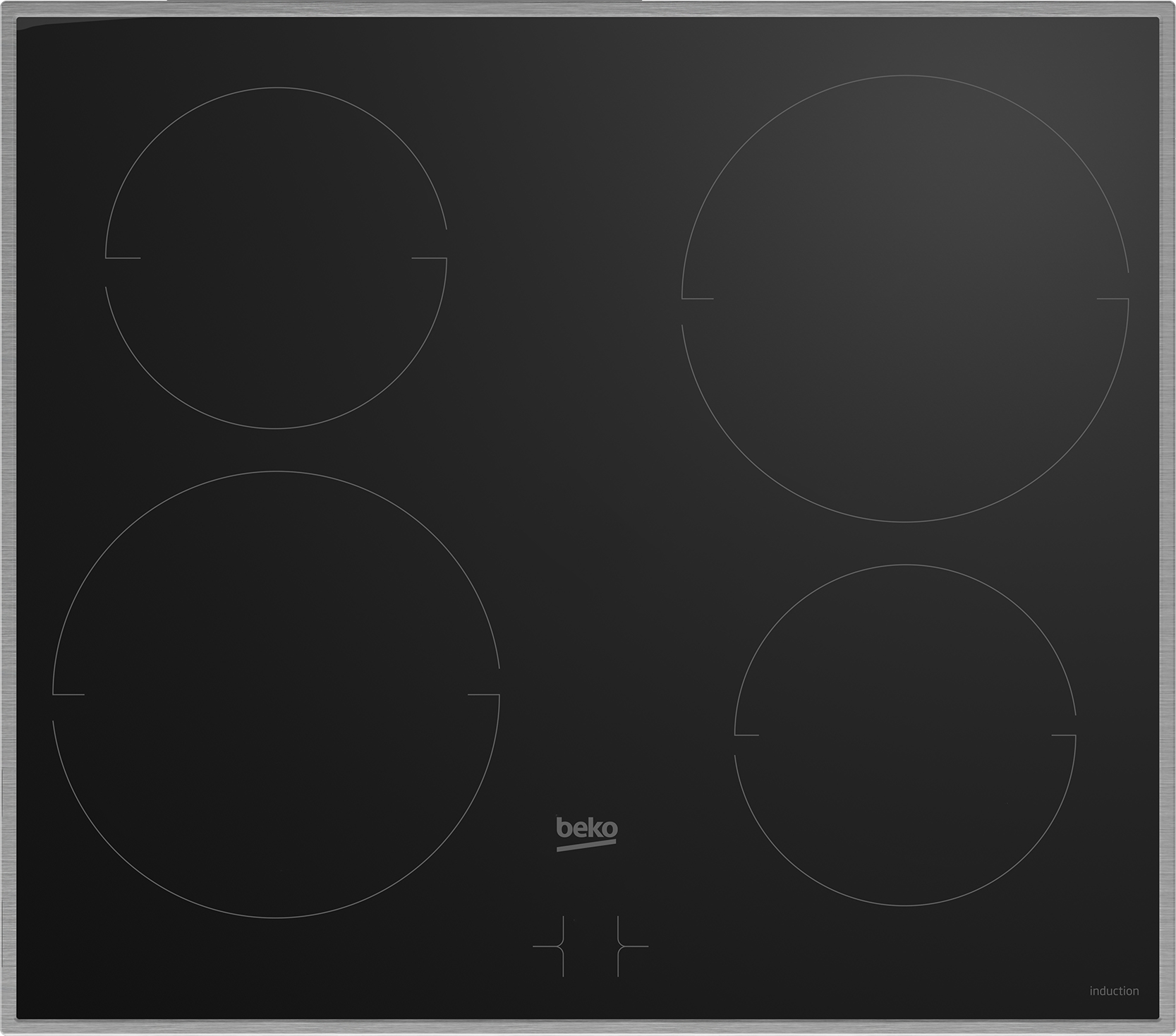 Beko BBUM12340X cooking appliance set Zone induction hob Electric – image 2