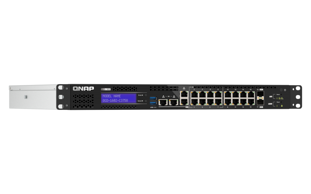QNAP QGD-1602-C3758-16G network switch Managed L2 – image 2