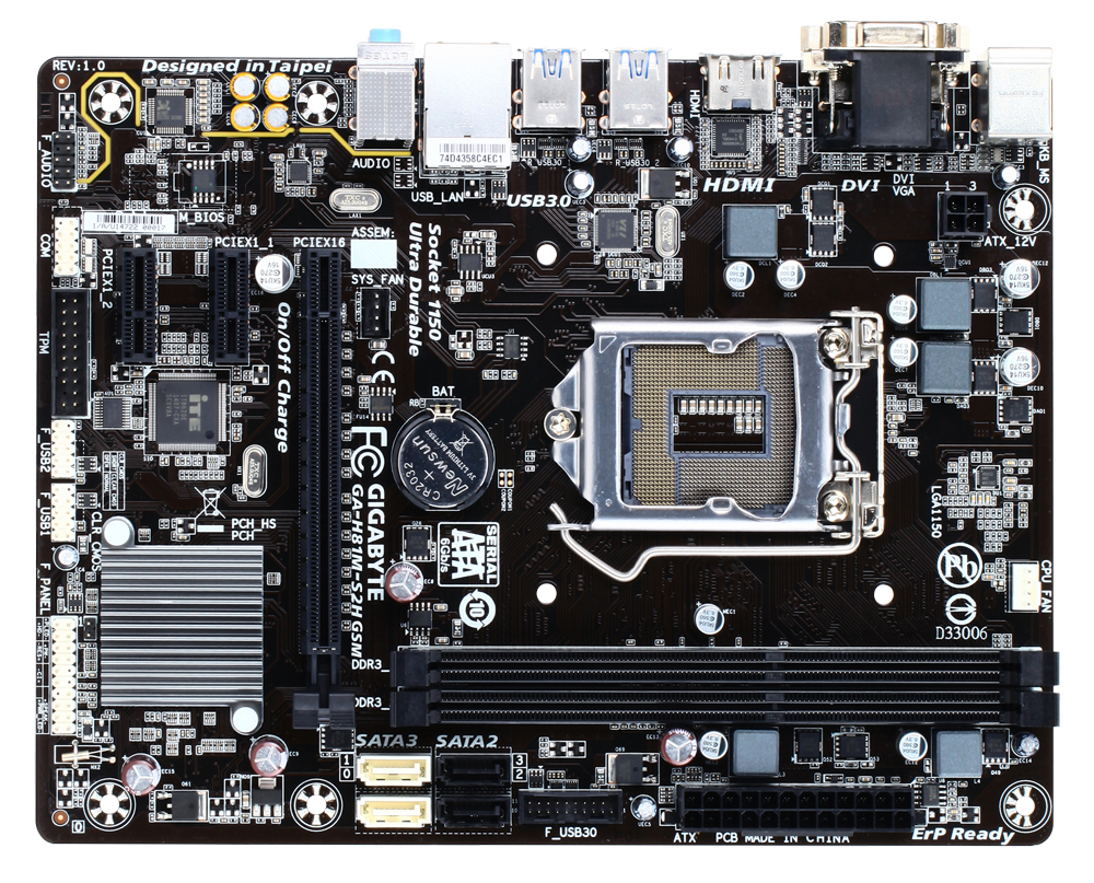 GIGABYTE H81 CHIPSET MICRO ATX – image 2