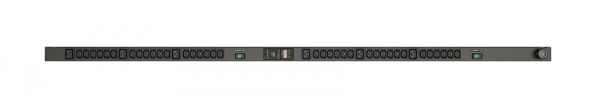 Vertiv MG01D4W1-42IZ63-3PS6B2A10-S power distribution unit (PDU) 42 AC outlet(s) 0U Black