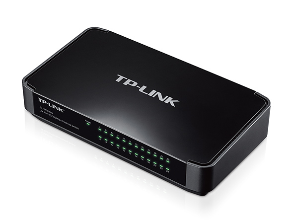 TP-Link 24-Port 10/100Mbps Desktop Network Switch – image 2