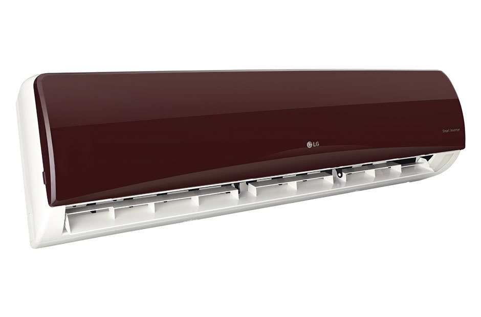 LG JS-Q12NRXA air conditioner Split system Maroon, White – image 5