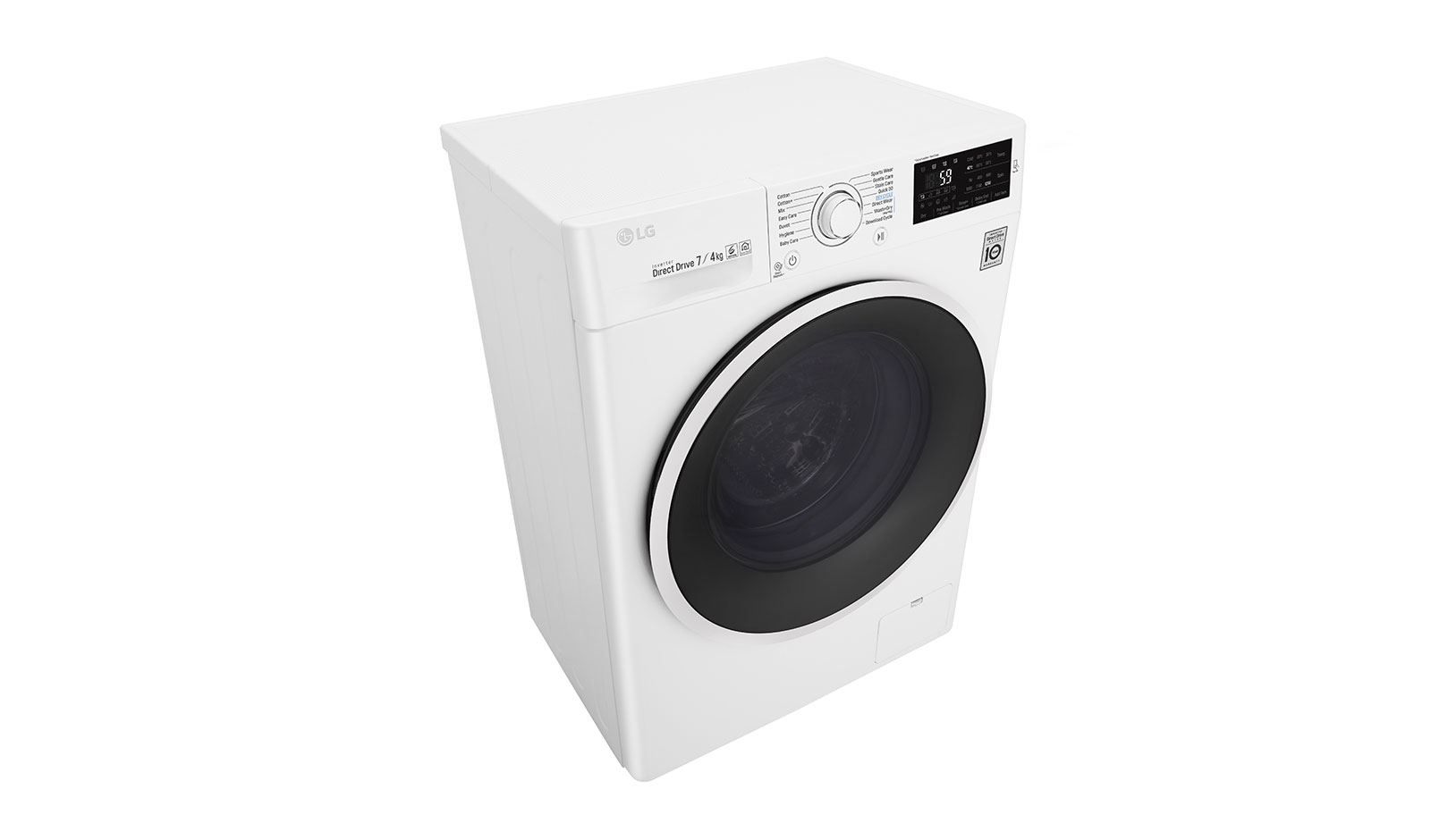 LG F2J6HM0W washer dryer Freestanding Front-load White – image 9