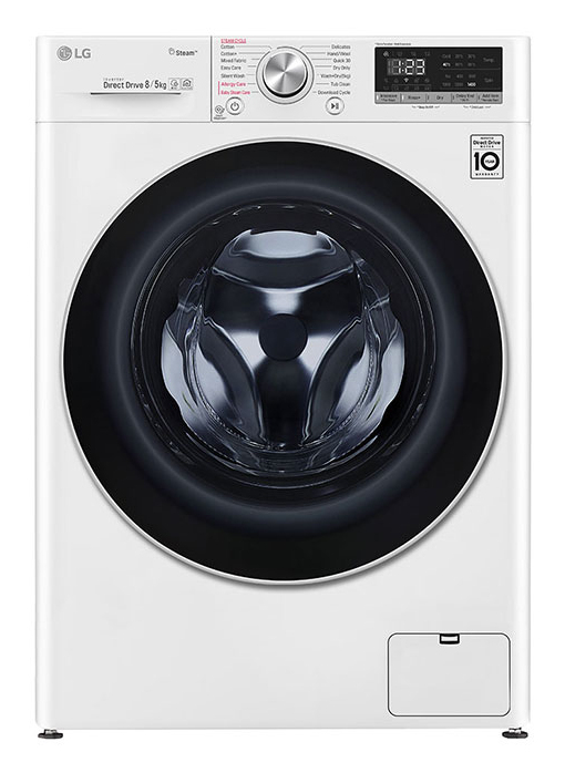 LG FWV585WS washer dryer Freestanding Front-load Blue, White – image 1