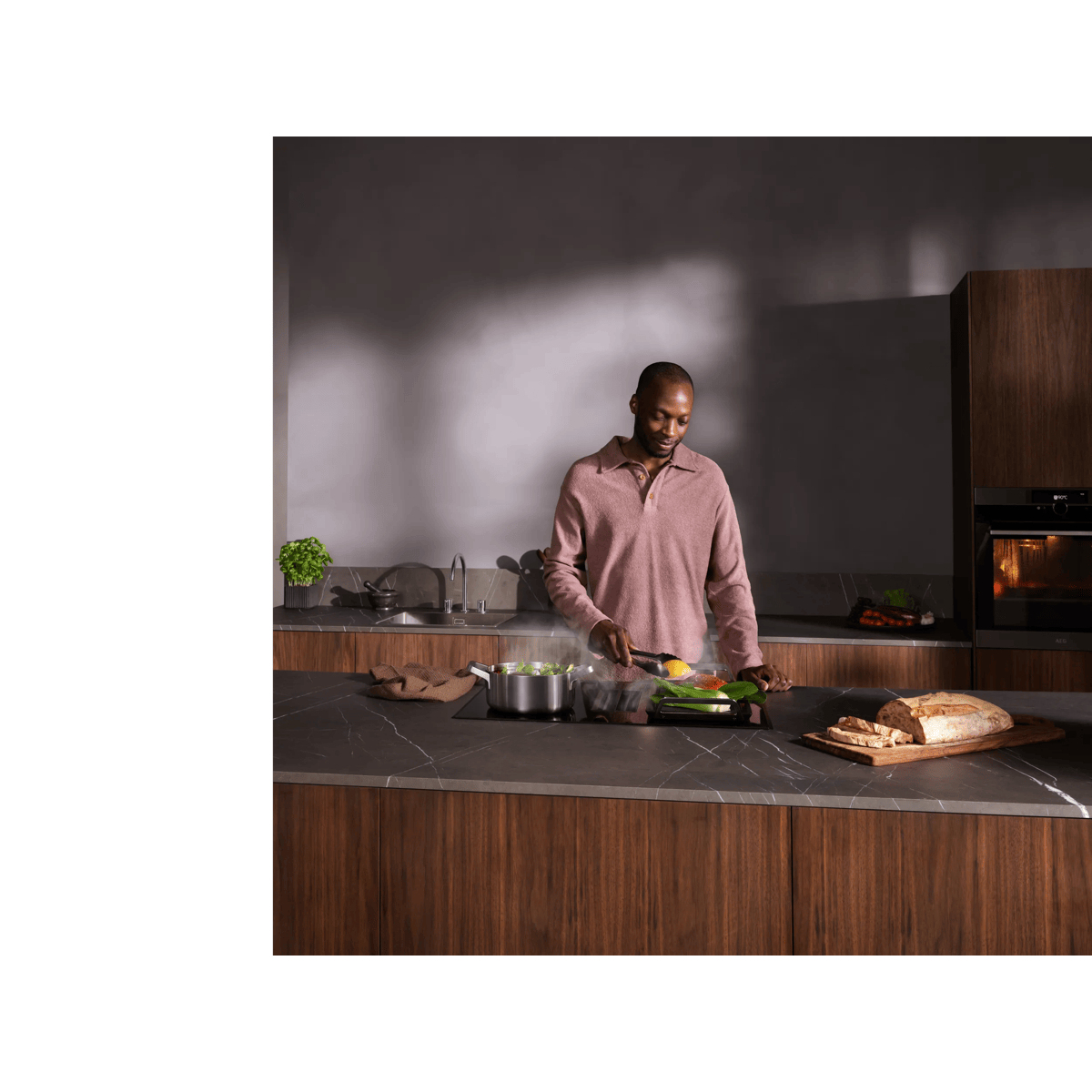 AEG NCH74B01CB Black Built-in – image 6