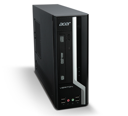 Acer Veriton X 2610G-MO30W Intel® Core™ i3 i3-2100 4 GB DDR3-SDRAM 500 GB Windows 7 Professional SFF PC Black – image 3
