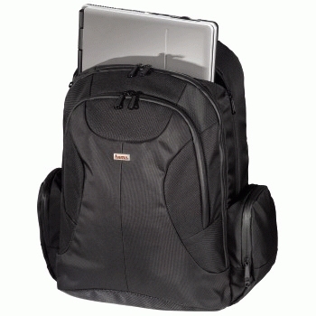 Hama Notebook Backpack "Hamburg", C2, 15.4", black – image 2