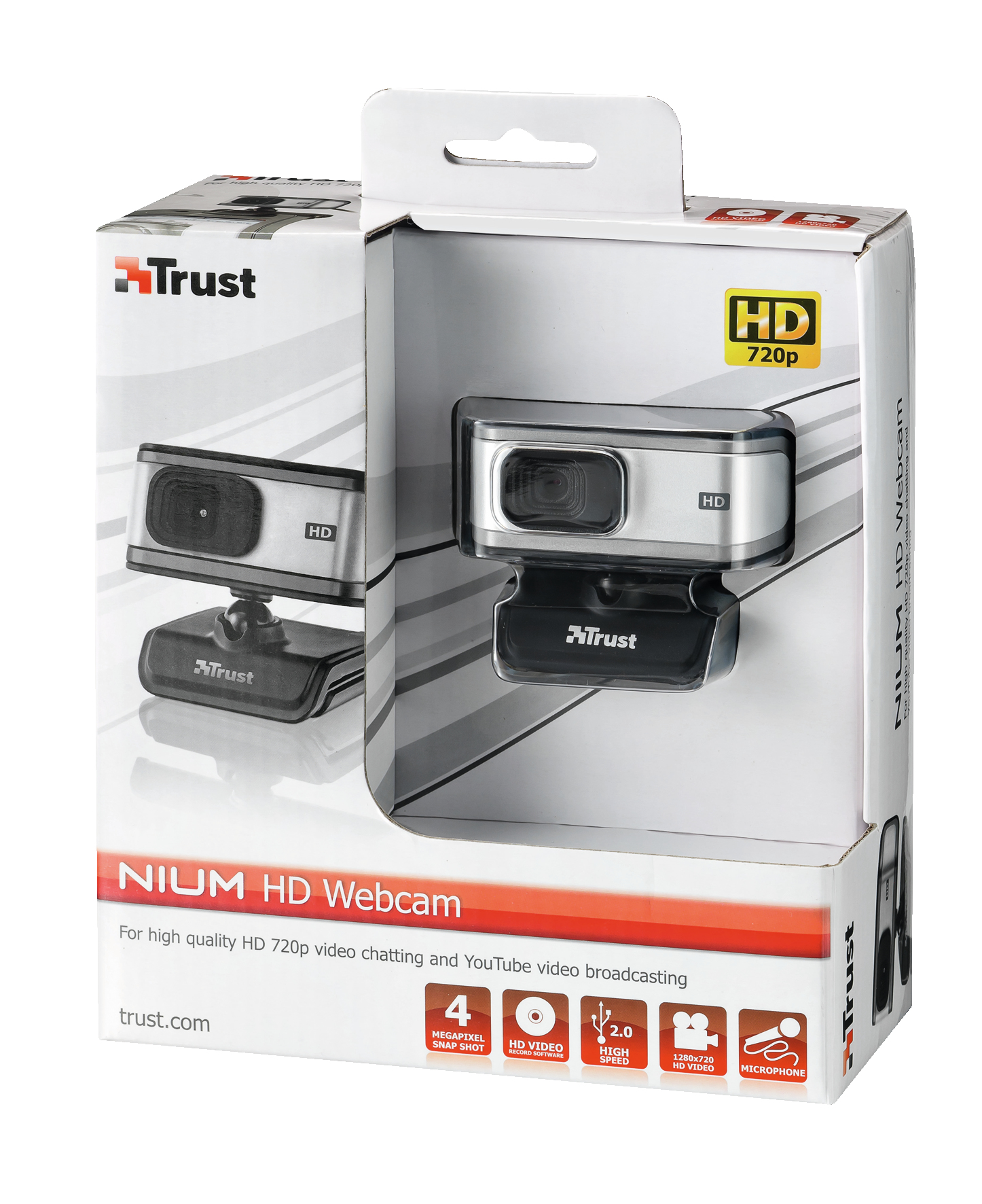 Trust Nium HD 720p Webcam – image 2