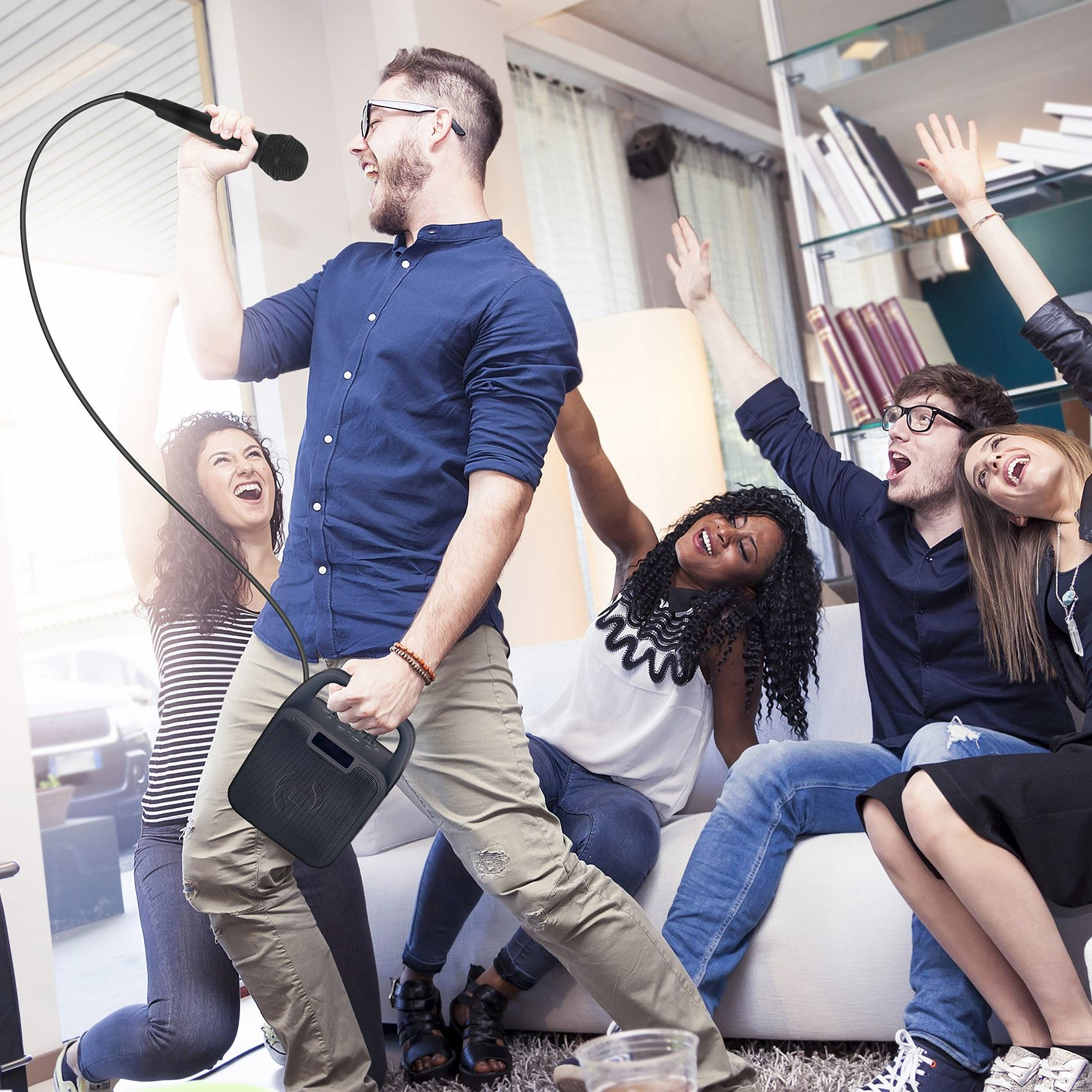 Celly PARTYBK portable/party speaker Mono portable speaker Black – image 4