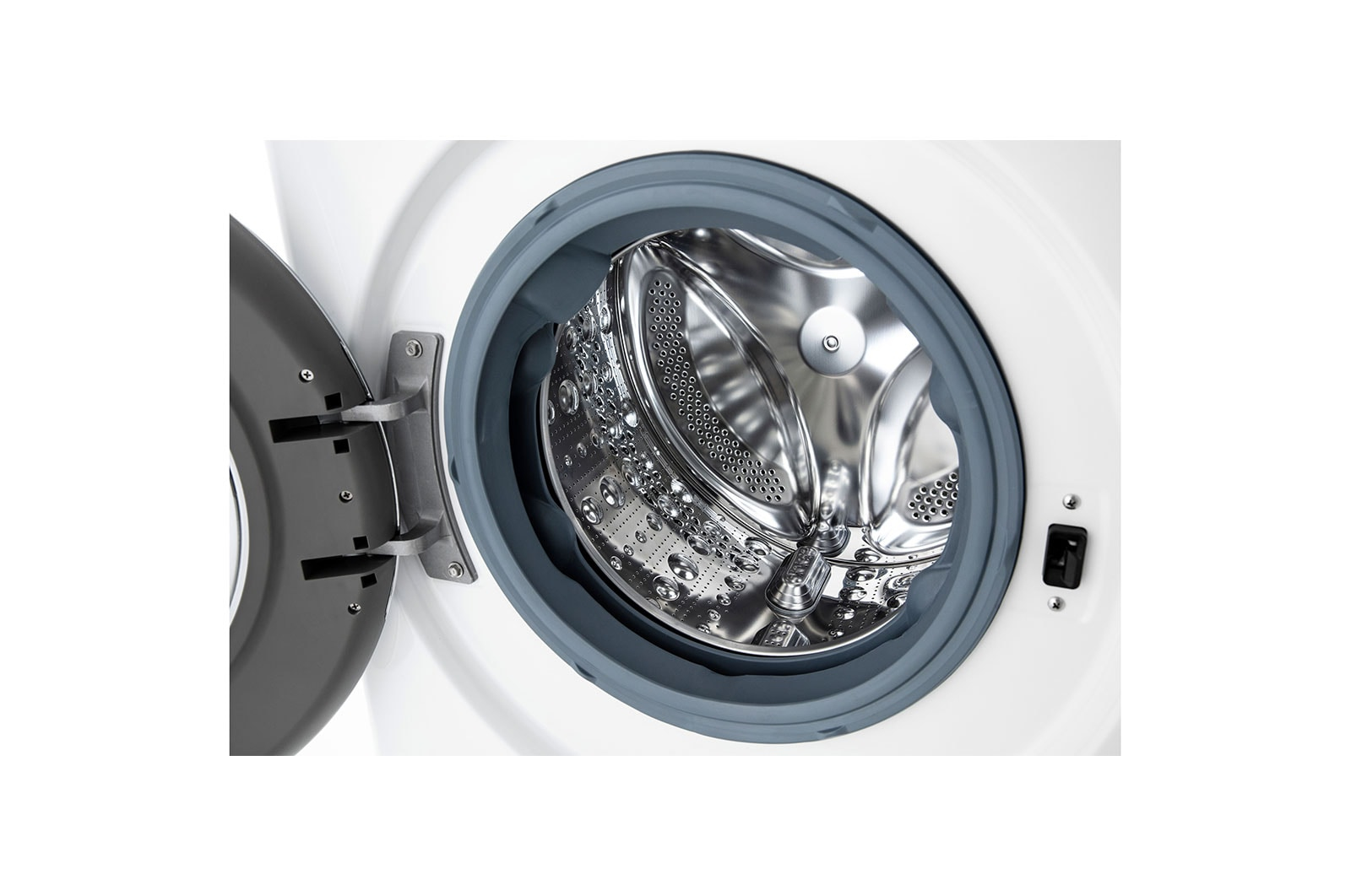 LG F4DV912H2EA washer dryer Freestanding Front-load Black, White – image 4