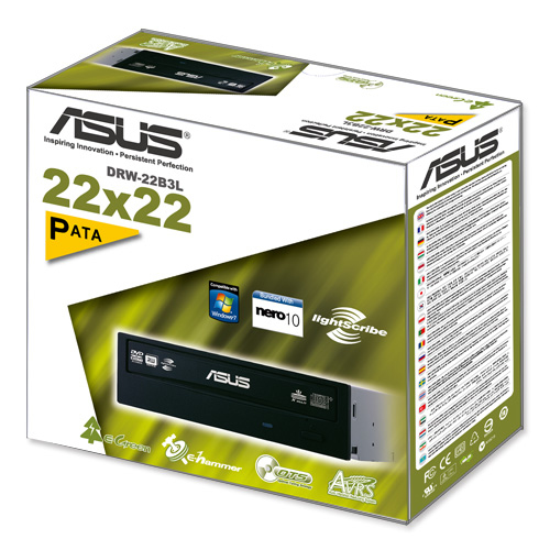 ASUS DRW-22B3L optical disc drive DVD±R/RW Black – image 2