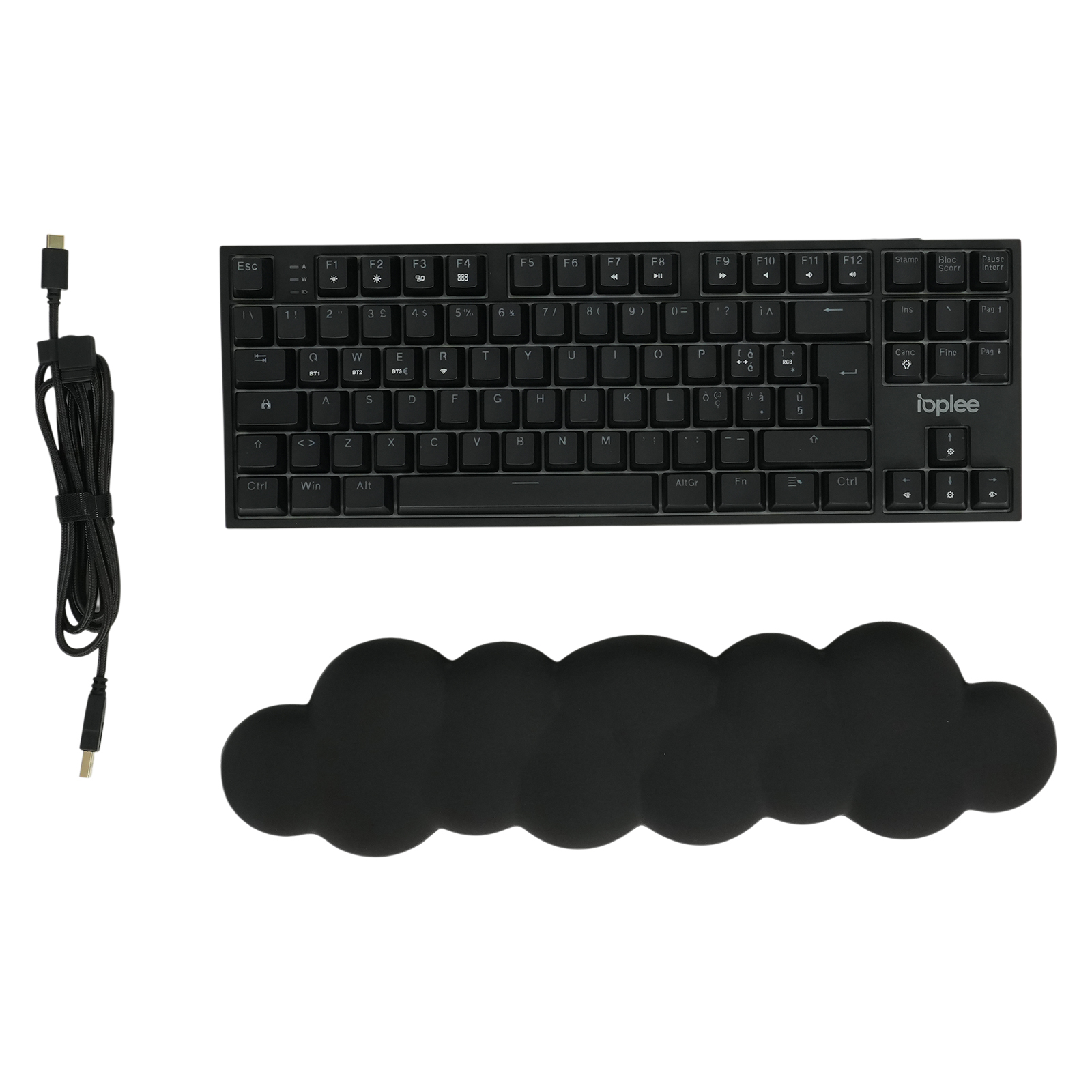 IOPLEE IOPEXTWSGKBS620 keyboard Gaming USB + Bluetooth QWERTY Italian Black – image 9