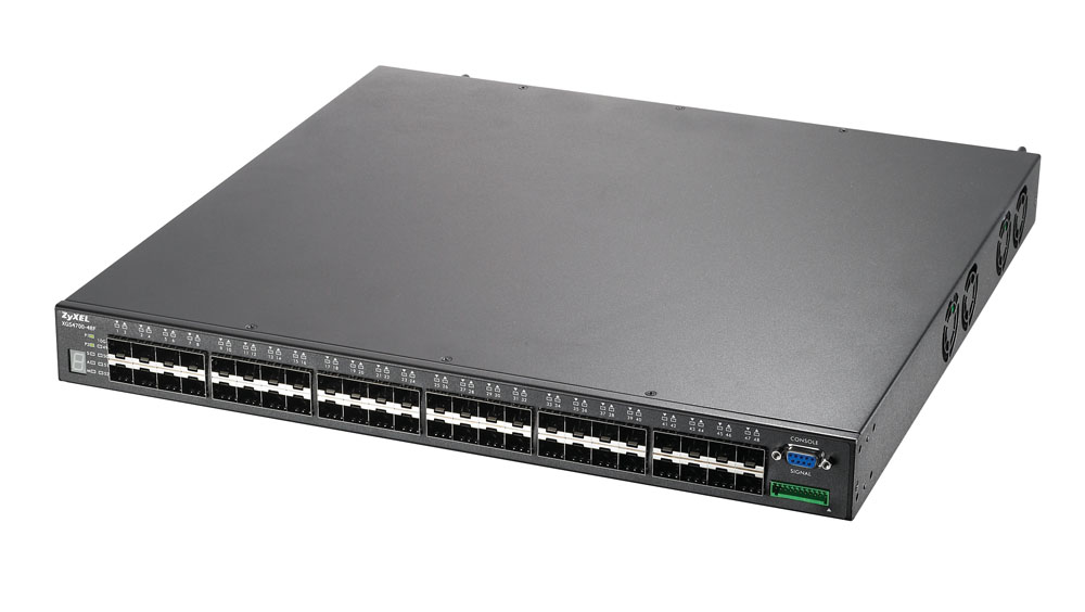 Zyxel XGS4700-48F Managed L3 Gigabit Ethernet (10/100/1000) 1U Black – image 1