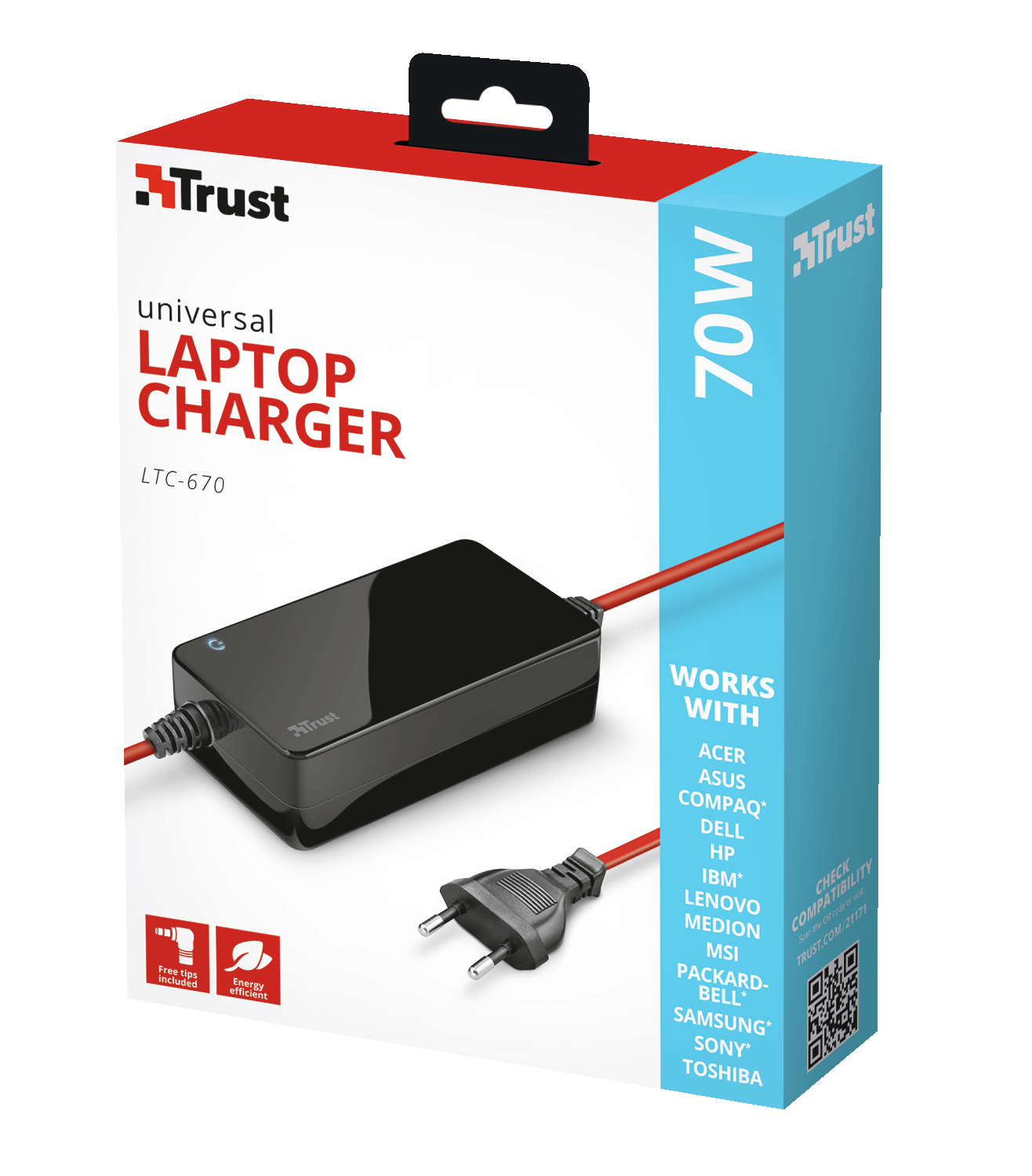 Trust LTC-670 LT Charge 70W-BLK – image 4