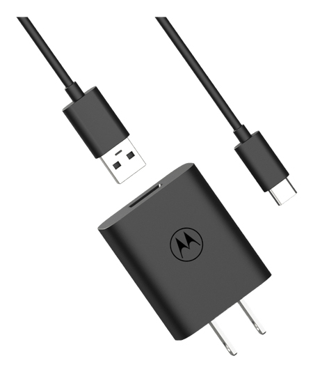 Motorola SJMC202-C mobile device charger Headphones, Headset, Mobile phone, Smartphone Black AC Fast charging Indoor