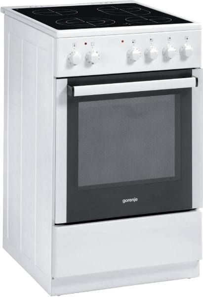 Gorenje EC57126AW Freestanding cooker Electric Ceramic hob White