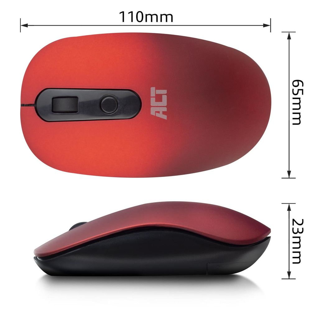 ACT Wireless Mouse 1200 DPI – image 6