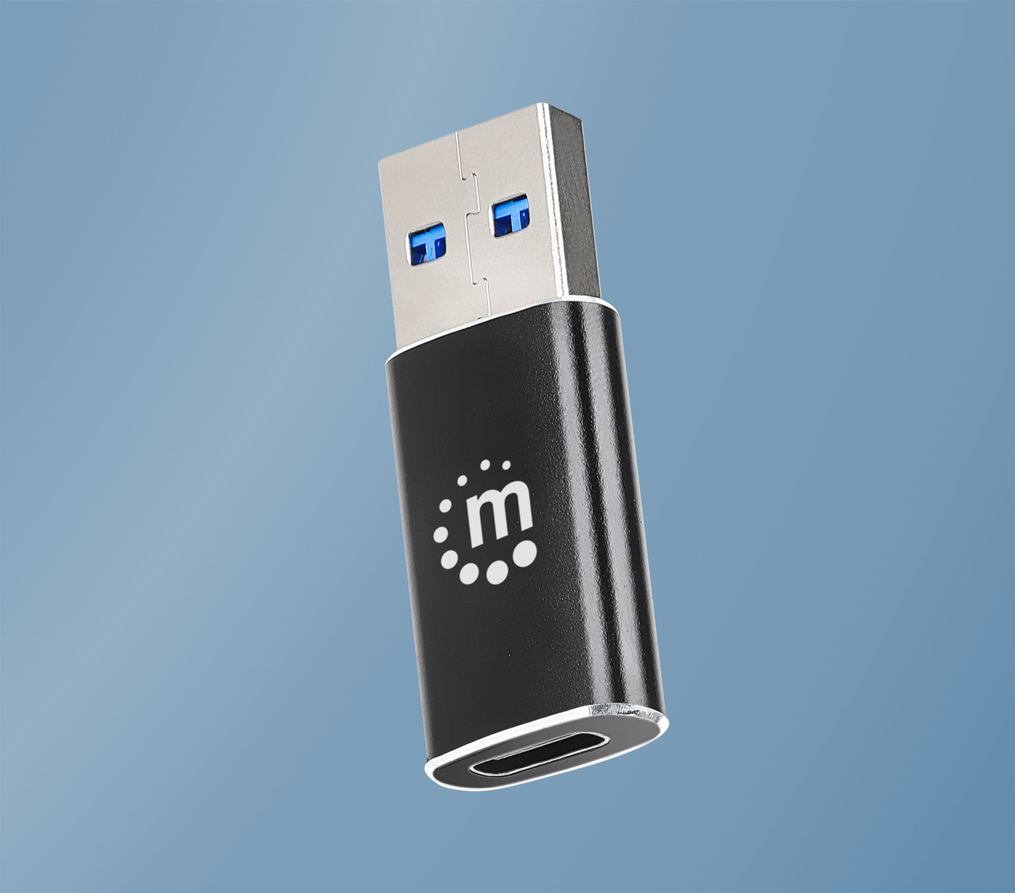 MANHATTAN USB-A auf USB-C Adapter USB 3.2 Gen 2 10Gbps