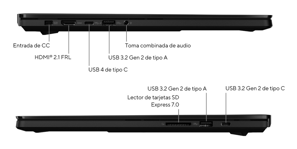 Portátil - ASUS ProArt P16 OLED H7606WP-SC105W Copilot+ PC, 16" 4K, AMD Ryzen™ AI 9 HX 370 50 TOPS, 64GB RAM, 2TB SSD, GeForce RTX™ 5070, W11 - imagen 5