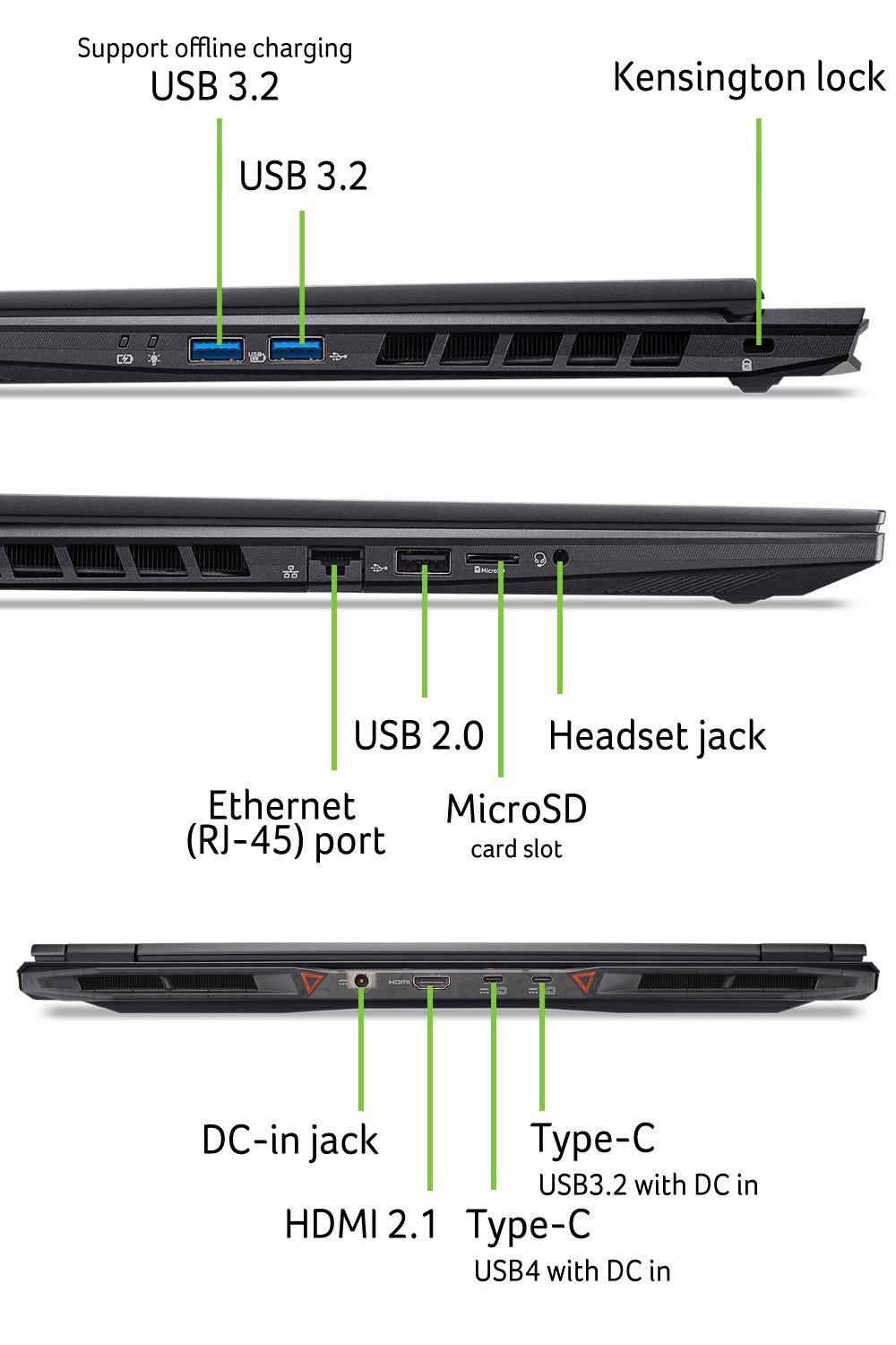 Acer Nitro 16 AN16-A91-R3N8 AMD Ryzen™ 9 9955HX Laptop – image 8