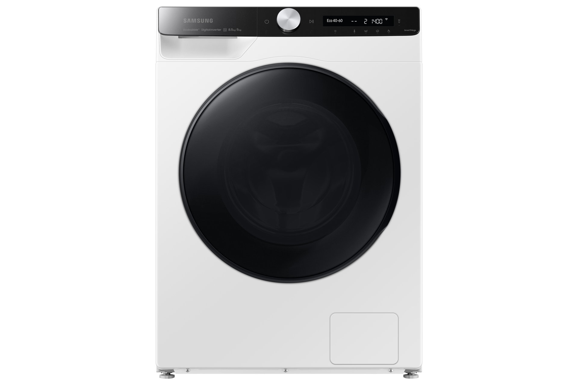 Samsung WD85A6L48BE/S3 washer dryer Freestanding Front-load White – image 1