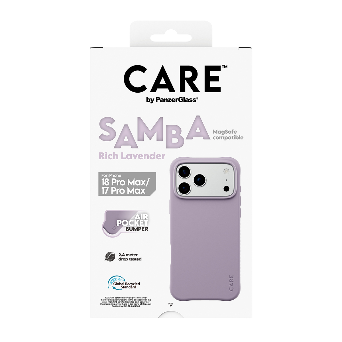 PanzerGlass CARE™ by PanzerGlass® Samba Case Rich Lavender w. White MagSafe iPhone 18 Pro Max | 17 Pro Max – image 3