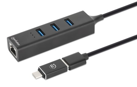 Adaptador USB V3.0 USB MANHATTAN