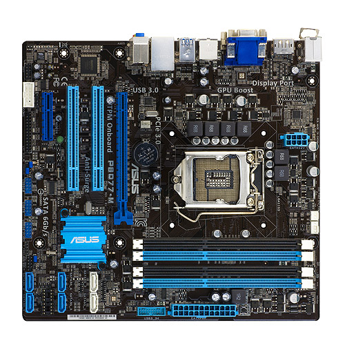 ASUS P8Q77-M motherboard Intel® Q77 Express LGA 1155 (Socket H2) micro ATX – image 2
