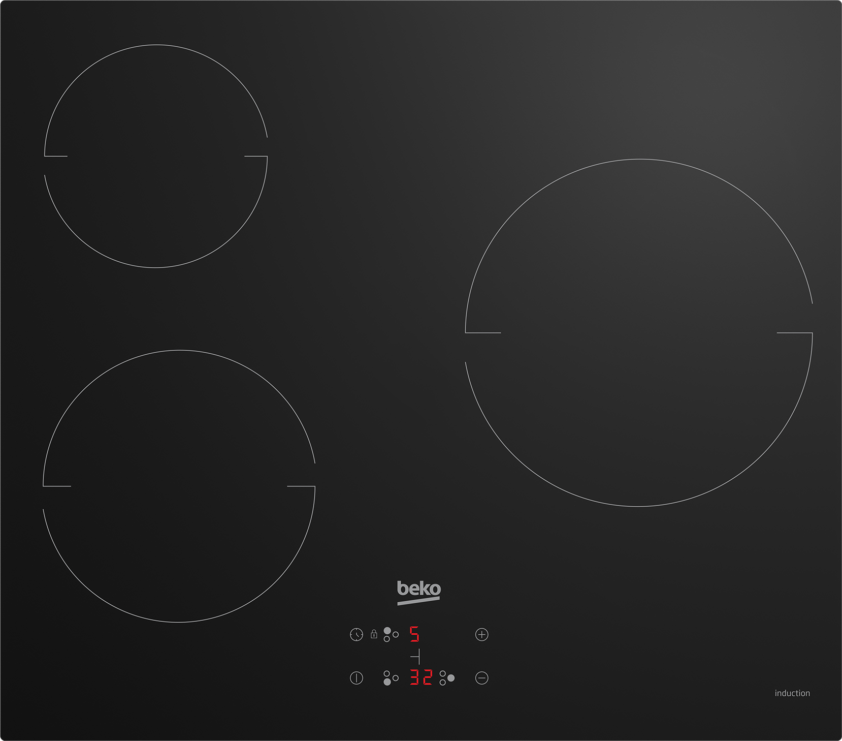 Beko BBSE12340XD cooking appliance set Zone induction hob Electric – image 5