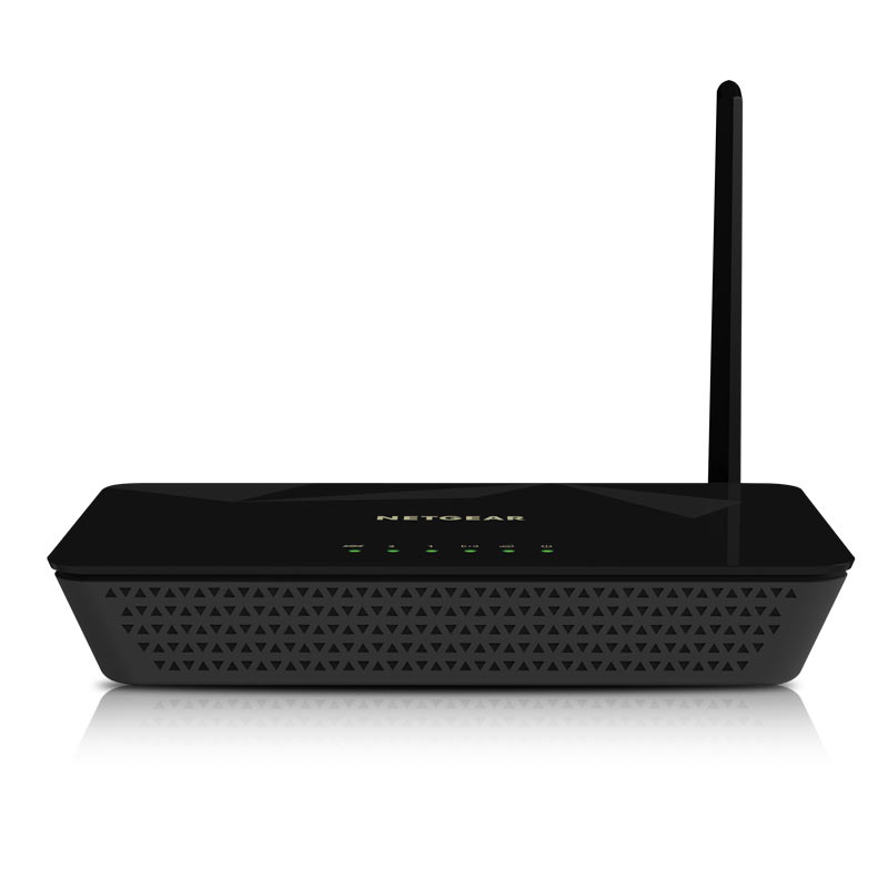 NETGEAR D500 wireless router Fast Ethernet – image 1