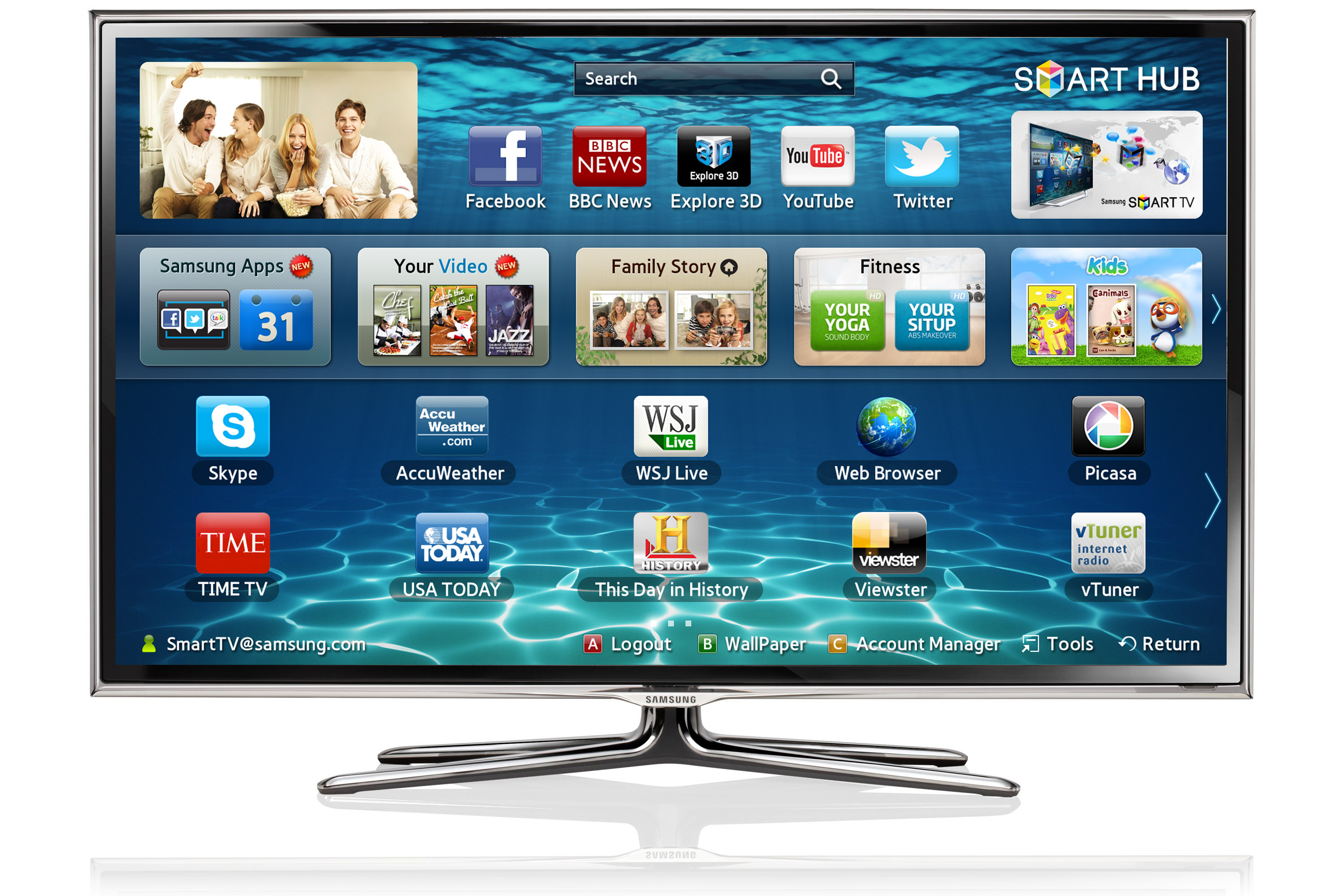 Samsung UE46ES6800U 116.8 cm (46") Full HD Smart TV Wi-Fi Black – image 1