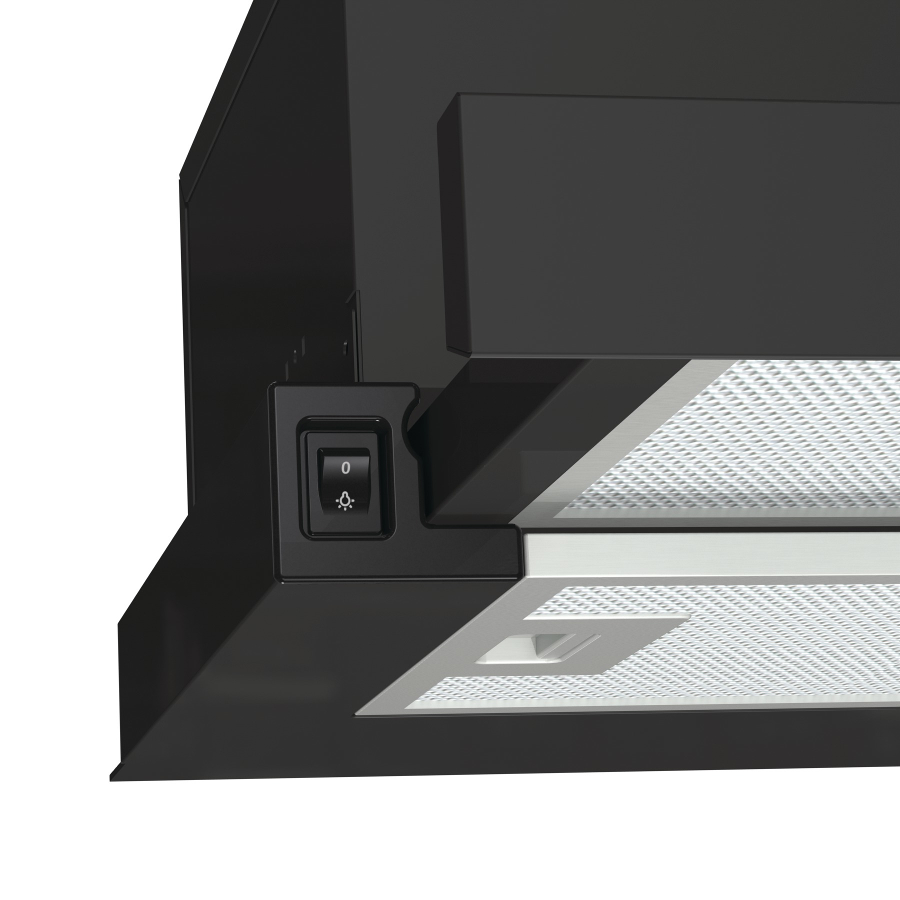 Gorenje TH60E3B cooker hood Semi built-in (pull out) Black 350 m³/h – image 6