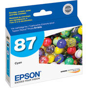 Epson T087220 Cyan Ink Cartridge