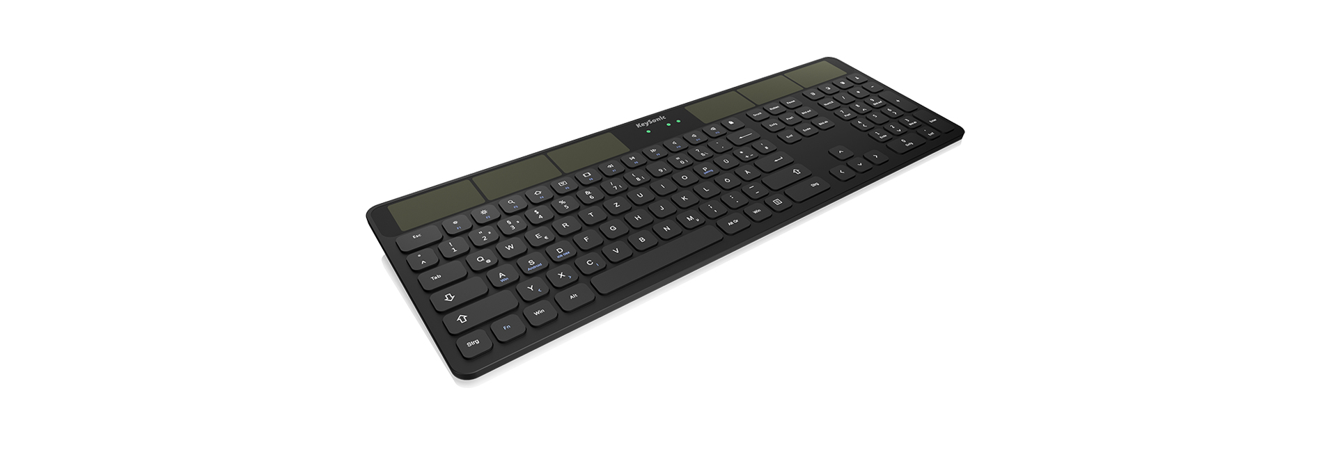 KeySonic KSK-8001BTS keyboard Home Bluetooth QWERTZ German Black – image 2