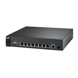 Zyxel ES-2108PWR Managed L2 Power over Ethernet (PoE) Black