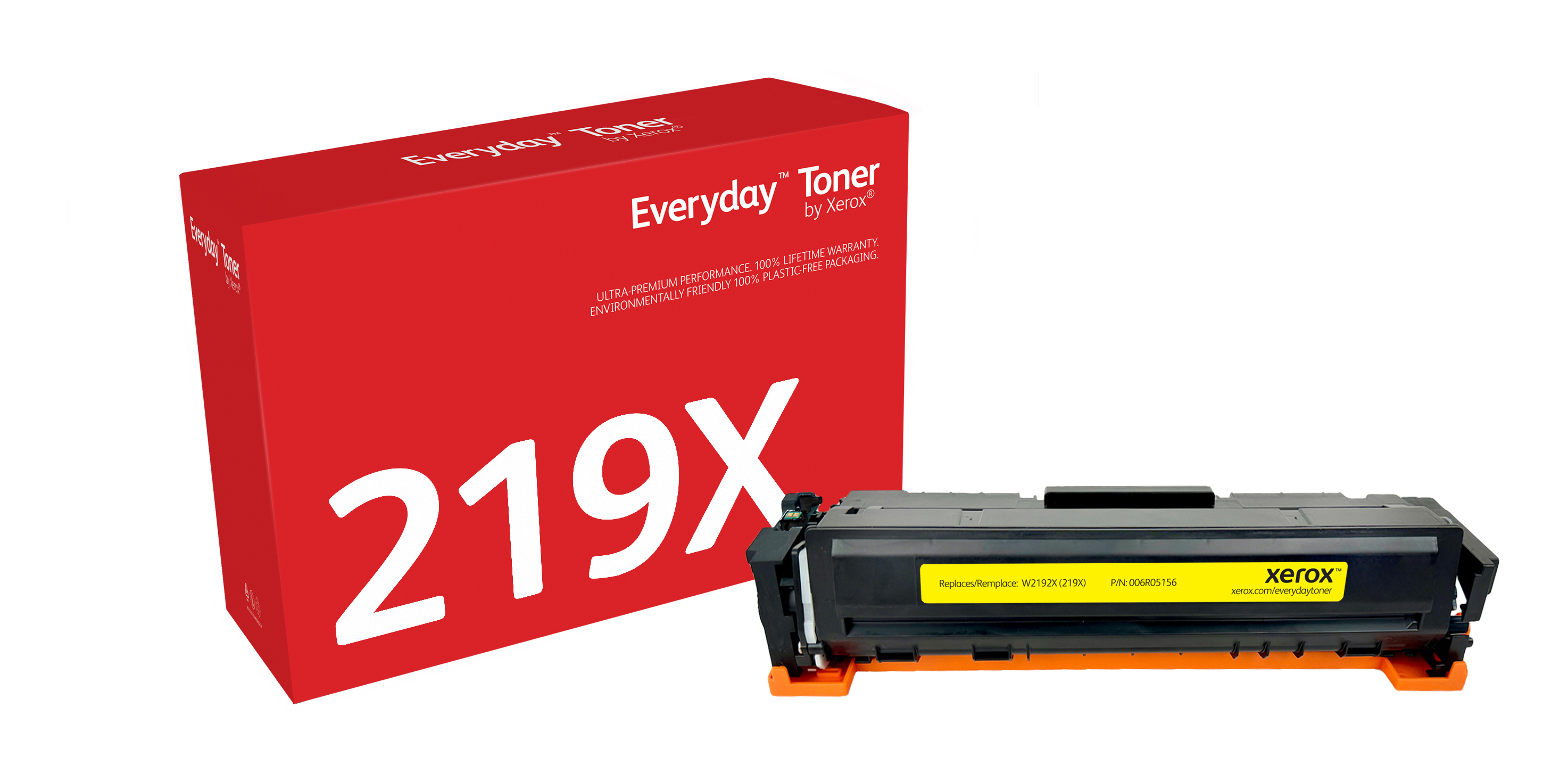 Everyday - High capacity - yellow - compatible - box - toner cartridge (alternative for: HP 219X, HP W2192X)