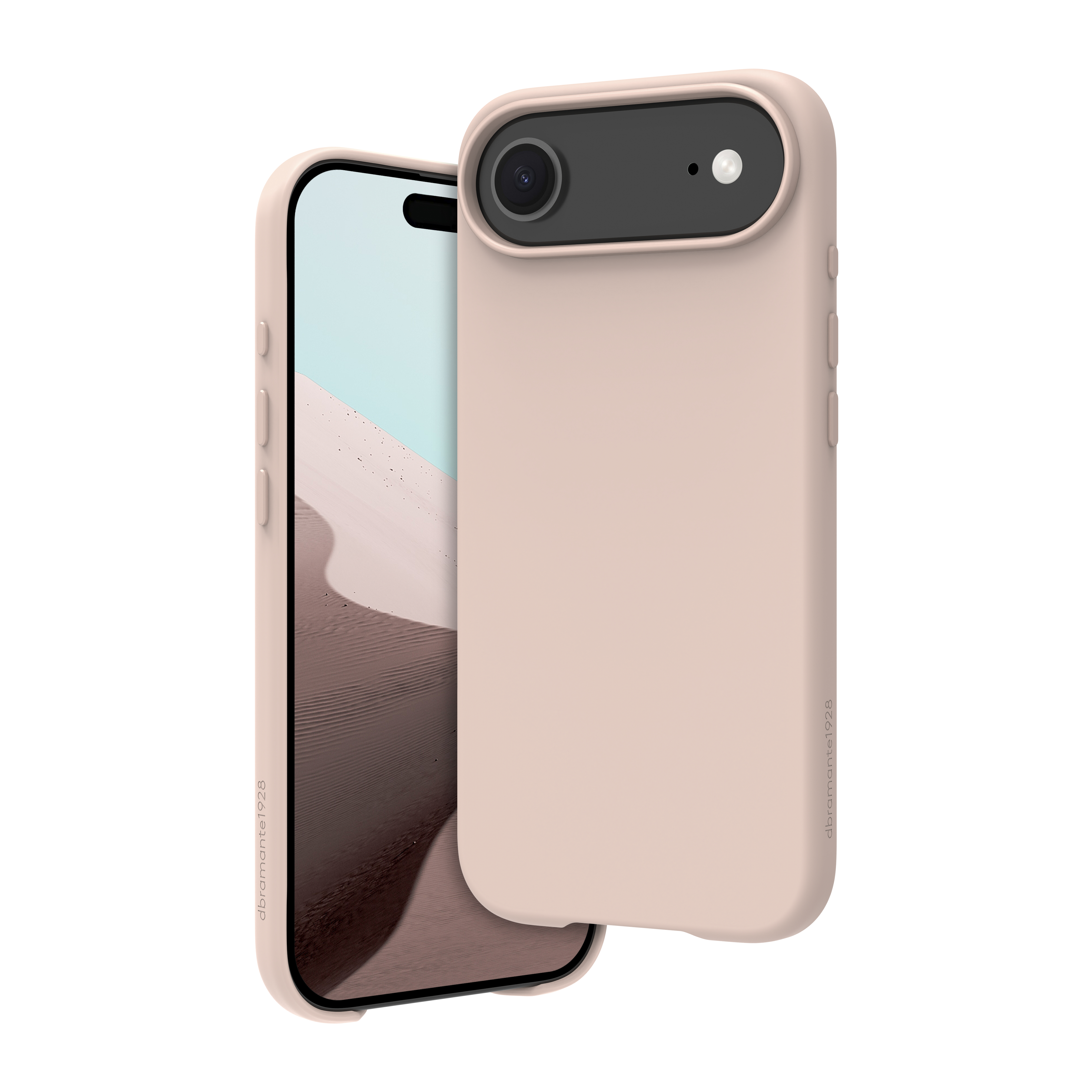 dbramante1928 Roskilde - Back cover for mobile phone - MagSafe compatibility - ICON - pink sand - for Apple iPhone Air