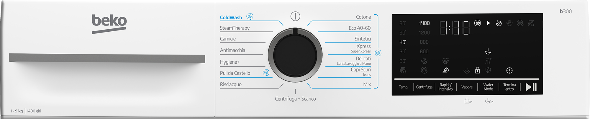 Beko b300 BMWUR9149DC washing machine Front-load – image 6