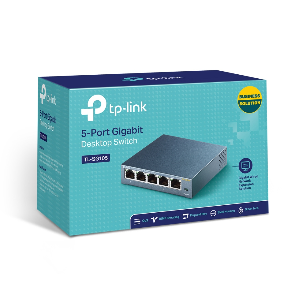 TP-Link 5-Port 10/100/1000Mbps Desktop Network Switch – image 4