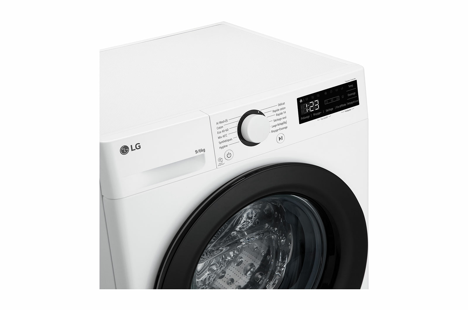 LG F964R35WR washer dryer Freestanding Front-load White – image 3