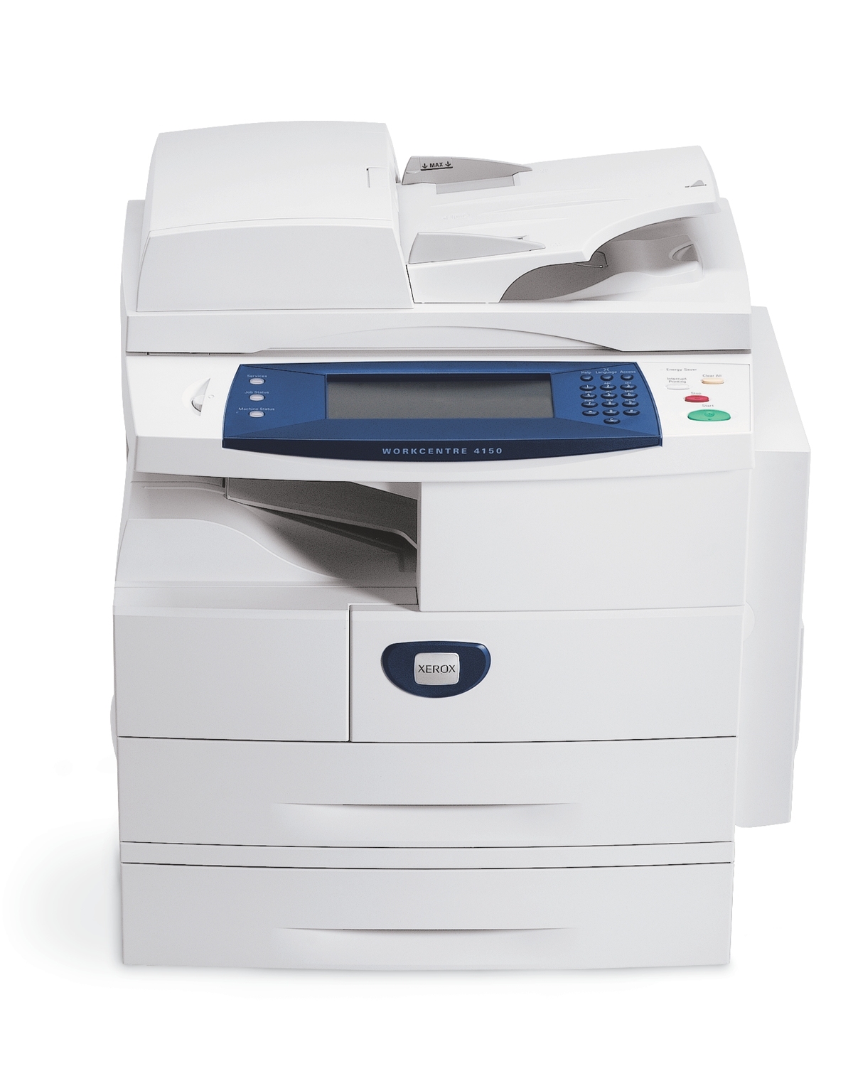 Xerox WorkCentre 4150, A4 Digital Printer / Copier, DADF, 43ppm, 2 x Paper Trays