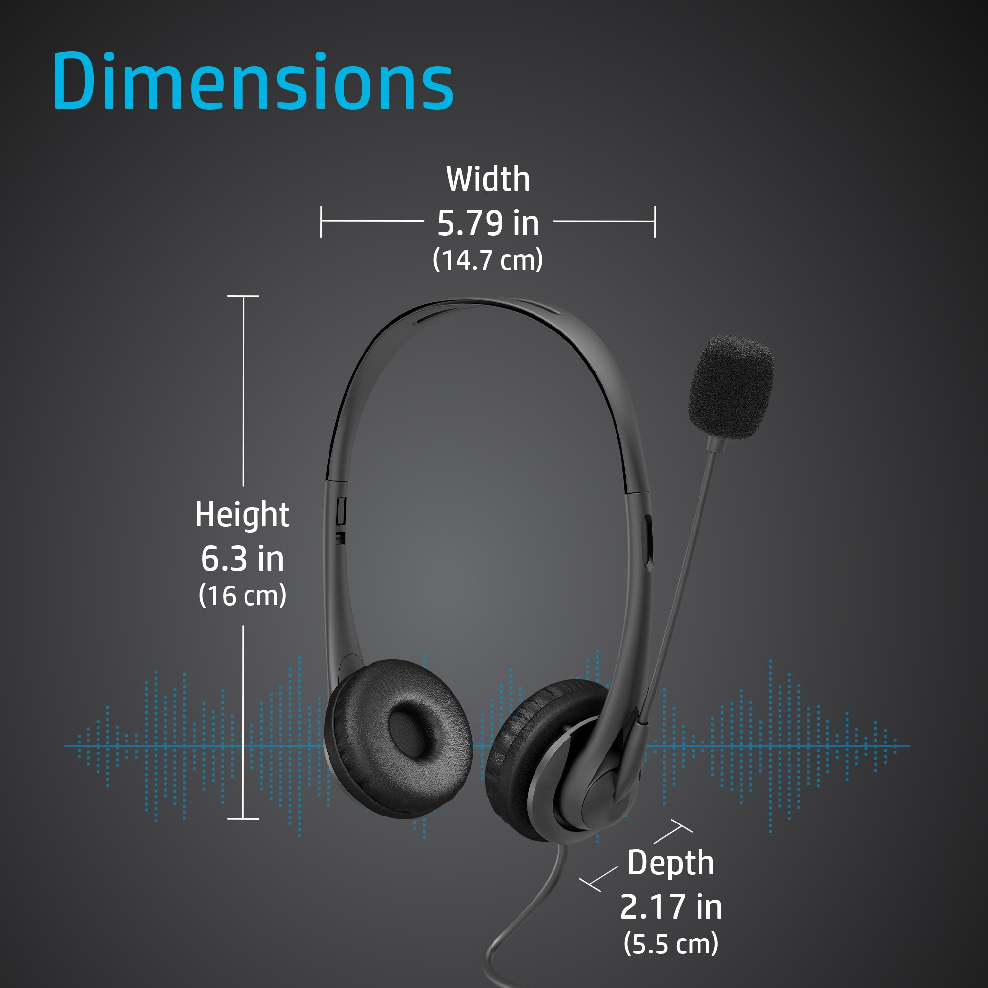 HP 3.5mm G2 Stereo Headset – image 3