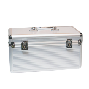 LogiLink UA0219 storage drive case Suitcase case ABS synthetics Silver