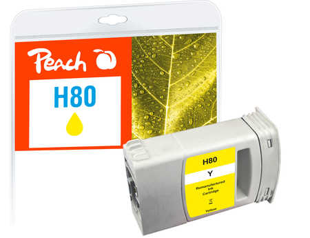Peach PI300-738 ink cartridge 1 pc(s) Compatible Standard Yield Yellow