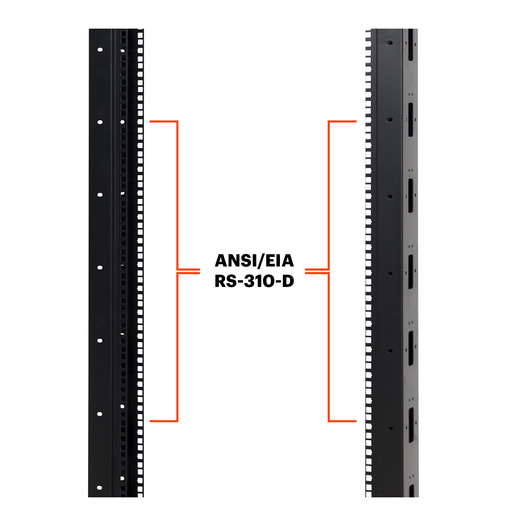 aiten data F80.66.22OF rack cabinet 22U Floor mounted rack Black – image 6