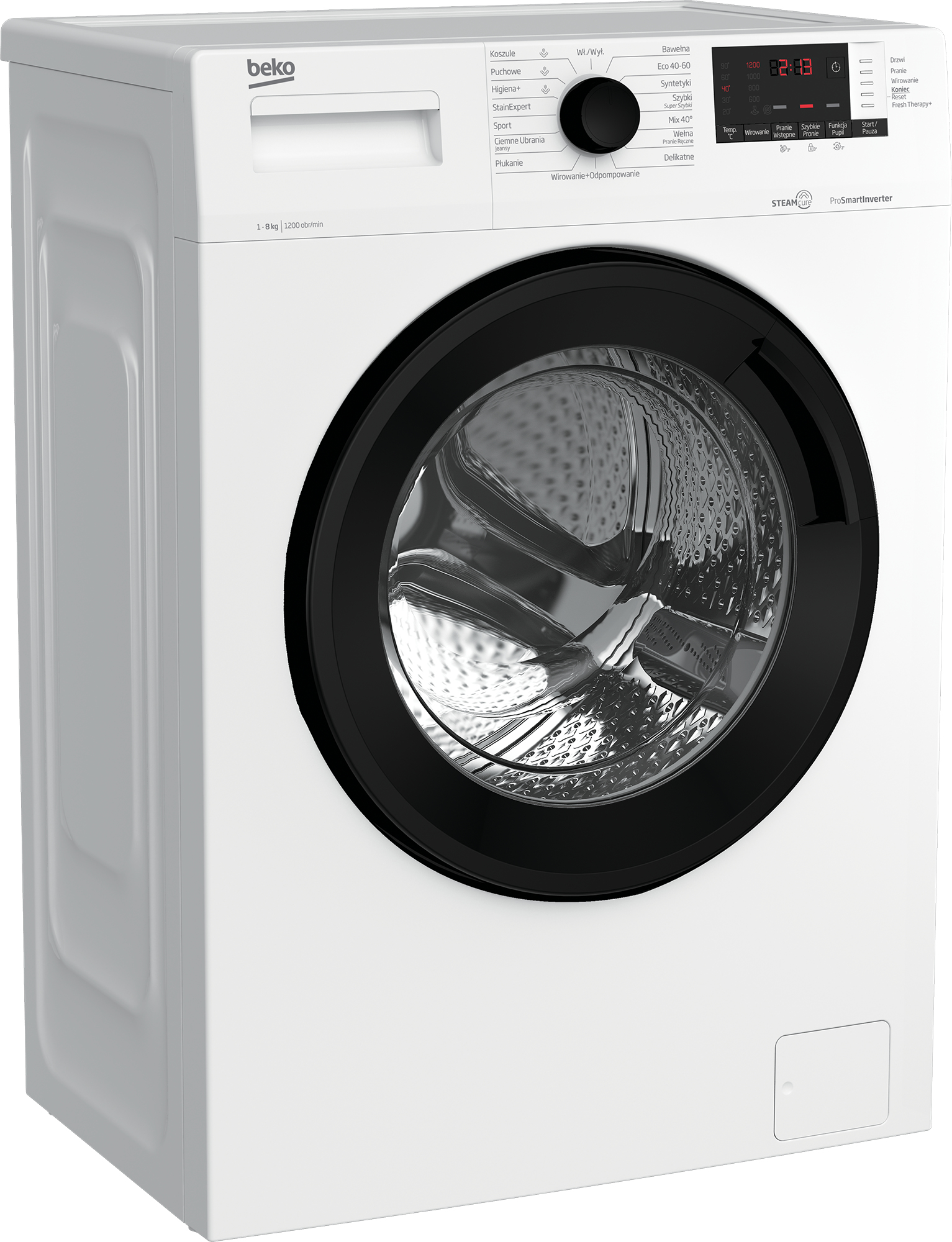 Beko WUV8612WPBSE washing machine Front-load – image 2