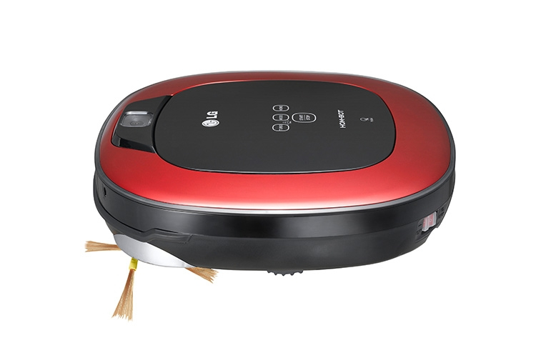 LG VR7412RB robot vacuum Red – image 3