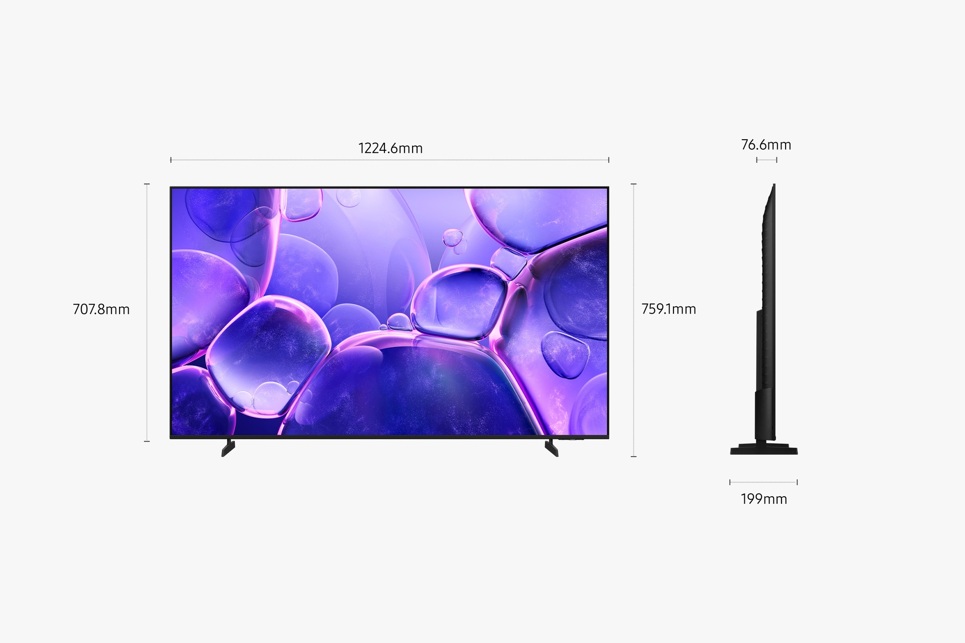 TV LED Samsung Crystal TU55U8005F 140 cm 2025 — photo 15