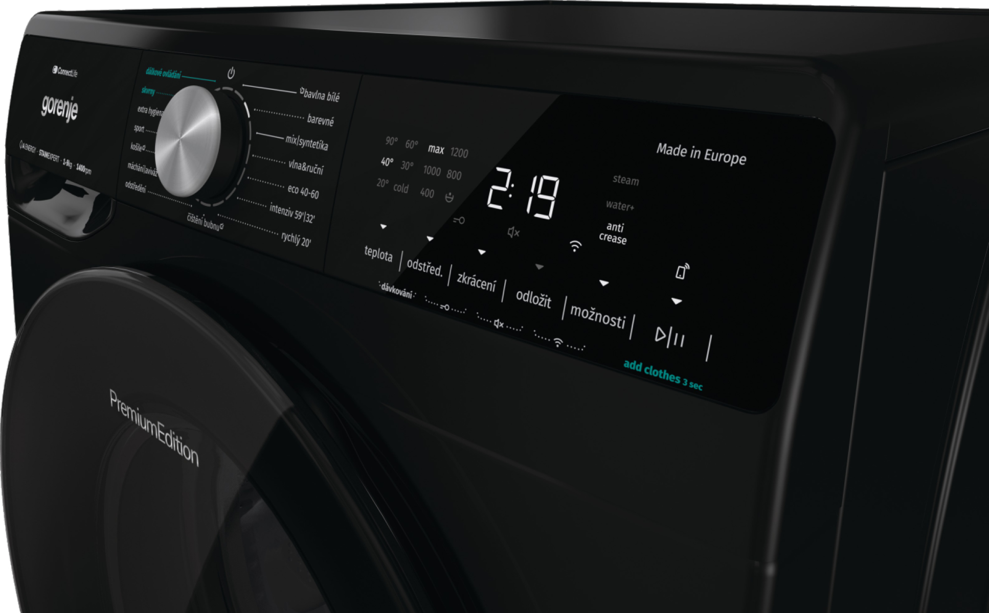 Gorenje W2NS94A/BCZ washing machine Front-load – image 3