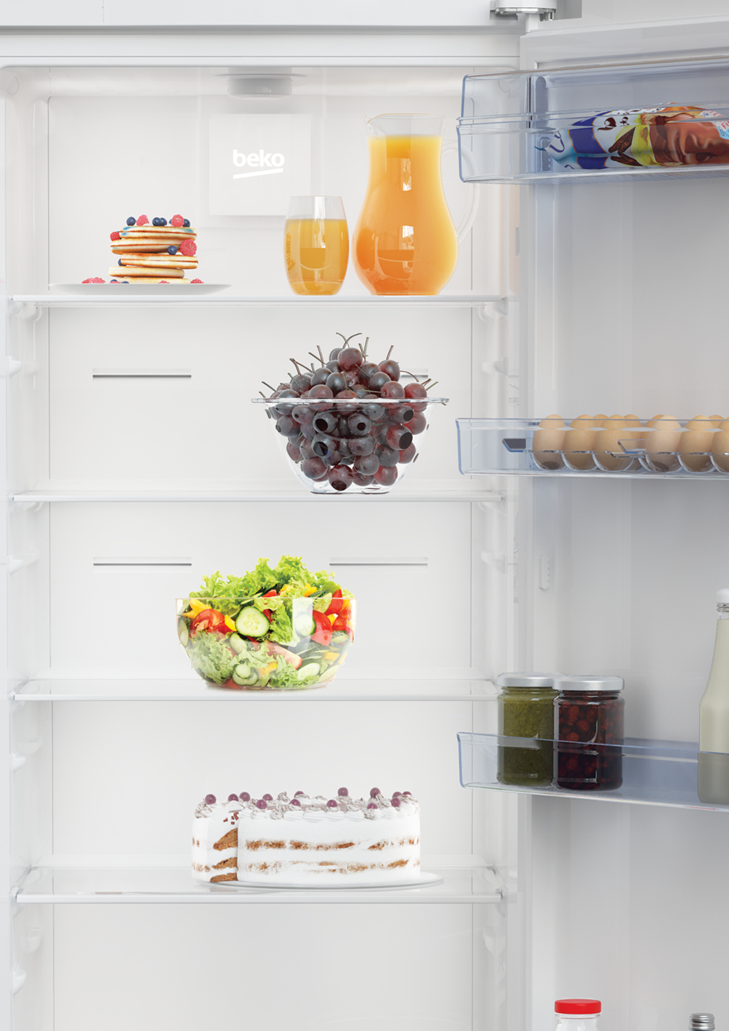 Beko RES44NWN fridge Freestanding – image 3